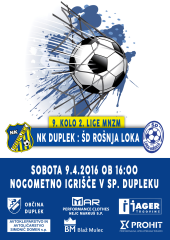 NK DUPLEK - ŠD ROŠNJA LOKA 9_4_2016